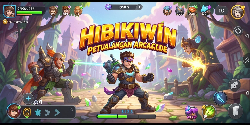 Gameplay seru HIBIKIWIN dengan aksi menantang