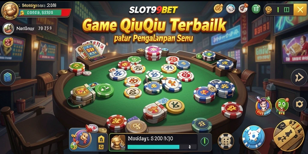 Tampilan gameplay seru dari SLOT99BET saat bermain QiuQiu.
