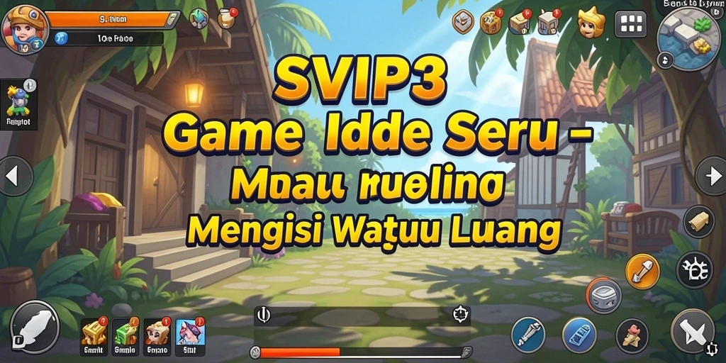 Tampilan screenshot SVIP3 dengan gameplay Idle yang menarik.